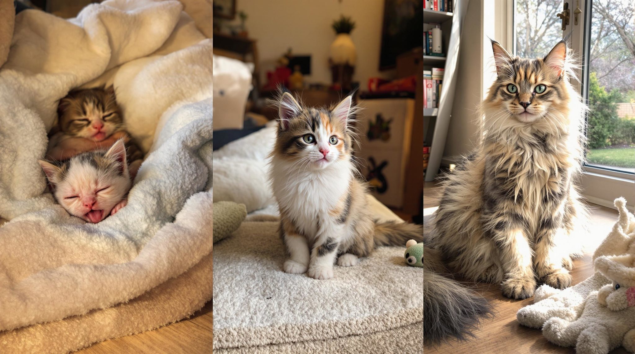Unraveling the Maine Coon cat growth journey