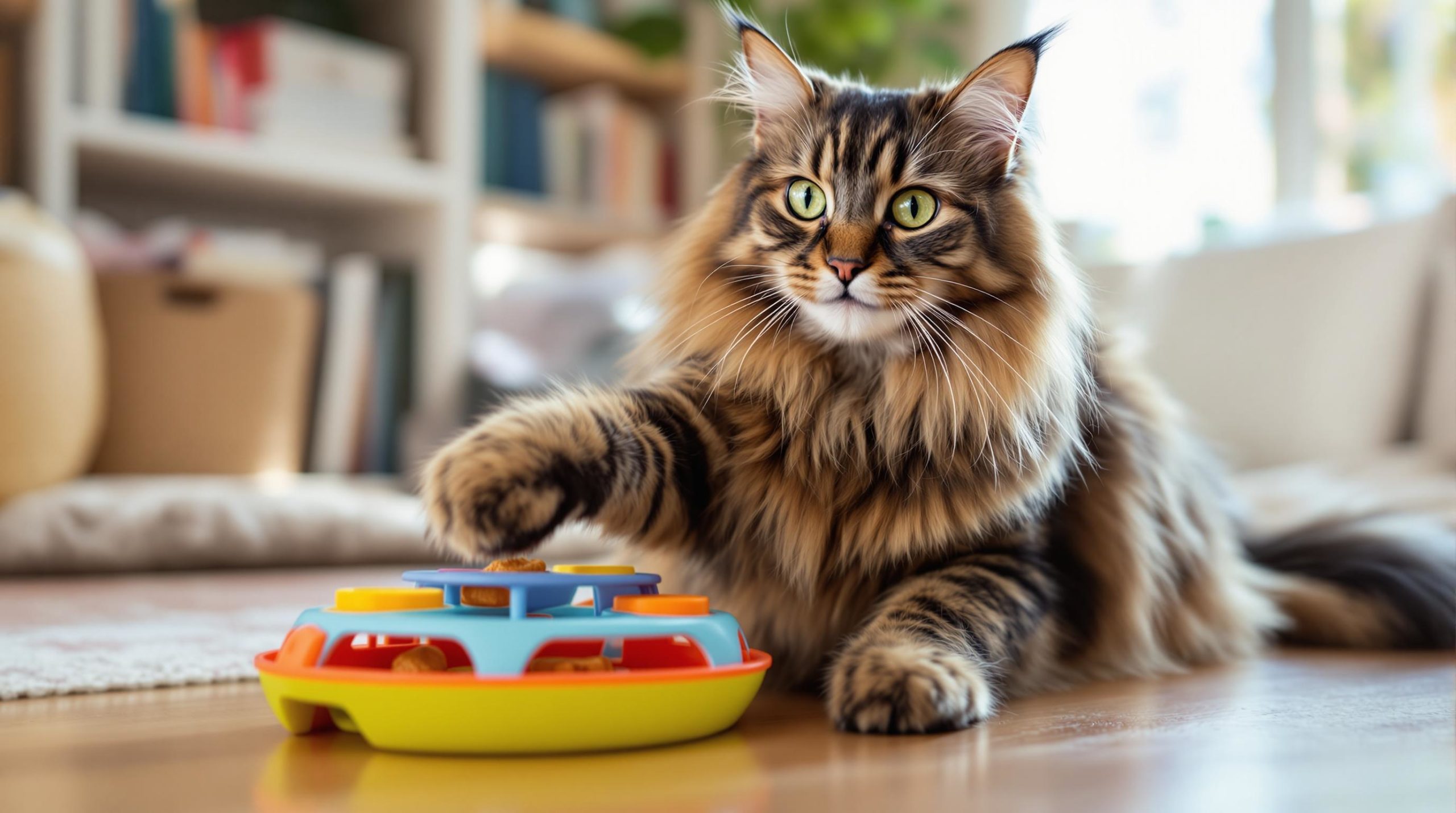 dive into the playful world of maine coons in this enlightening exploration of their unique play behavior. discover how these gentle giants engage in play, their preferences, and what drives their playful nature, offering insights into their personality and care.