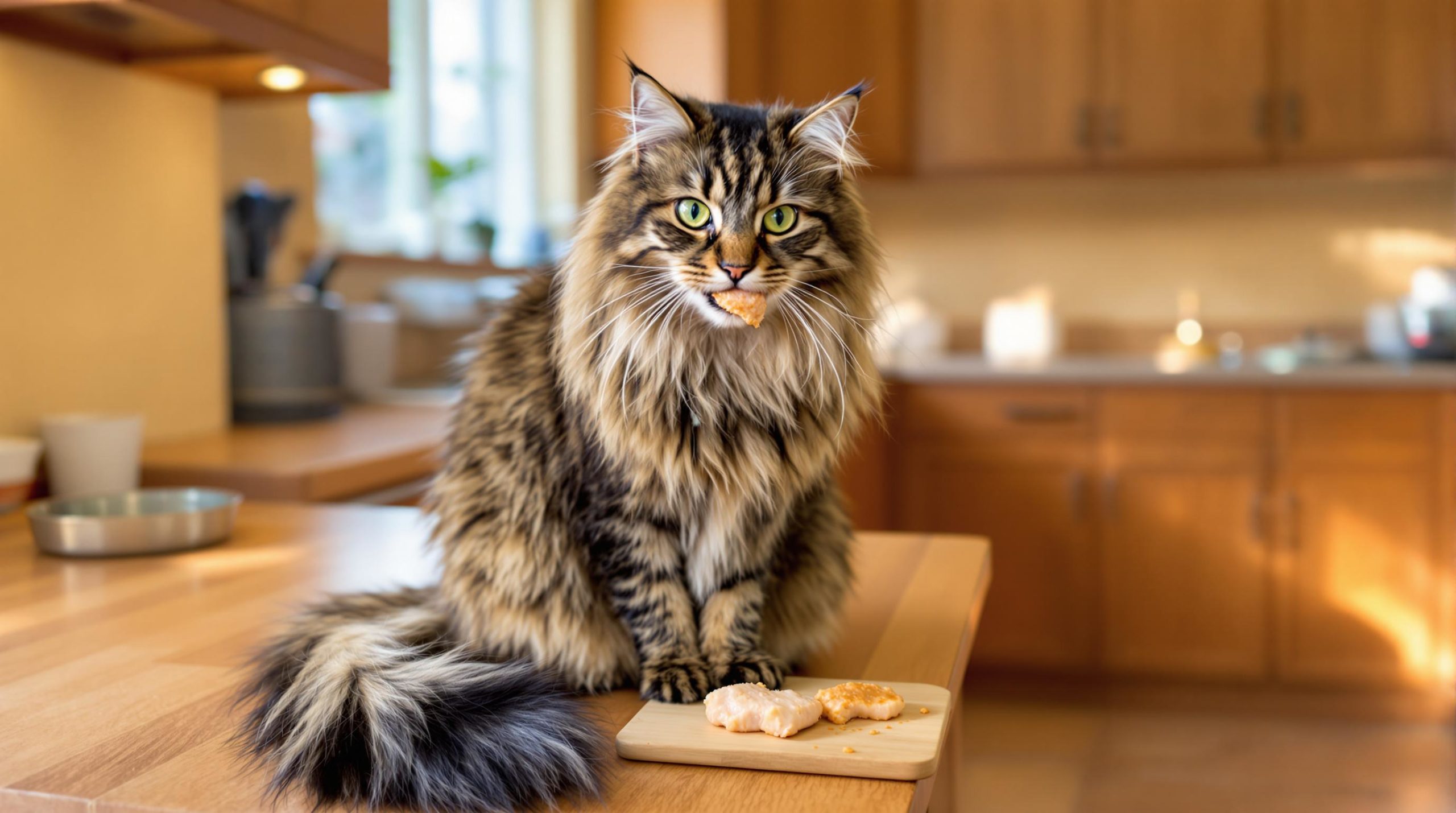 discover whether it's safe for maine coons to enjoy cooked chicken. learn about the dietary needs of these majestic cats and how to safely incorporate chicken into their meals for a balanced diet.