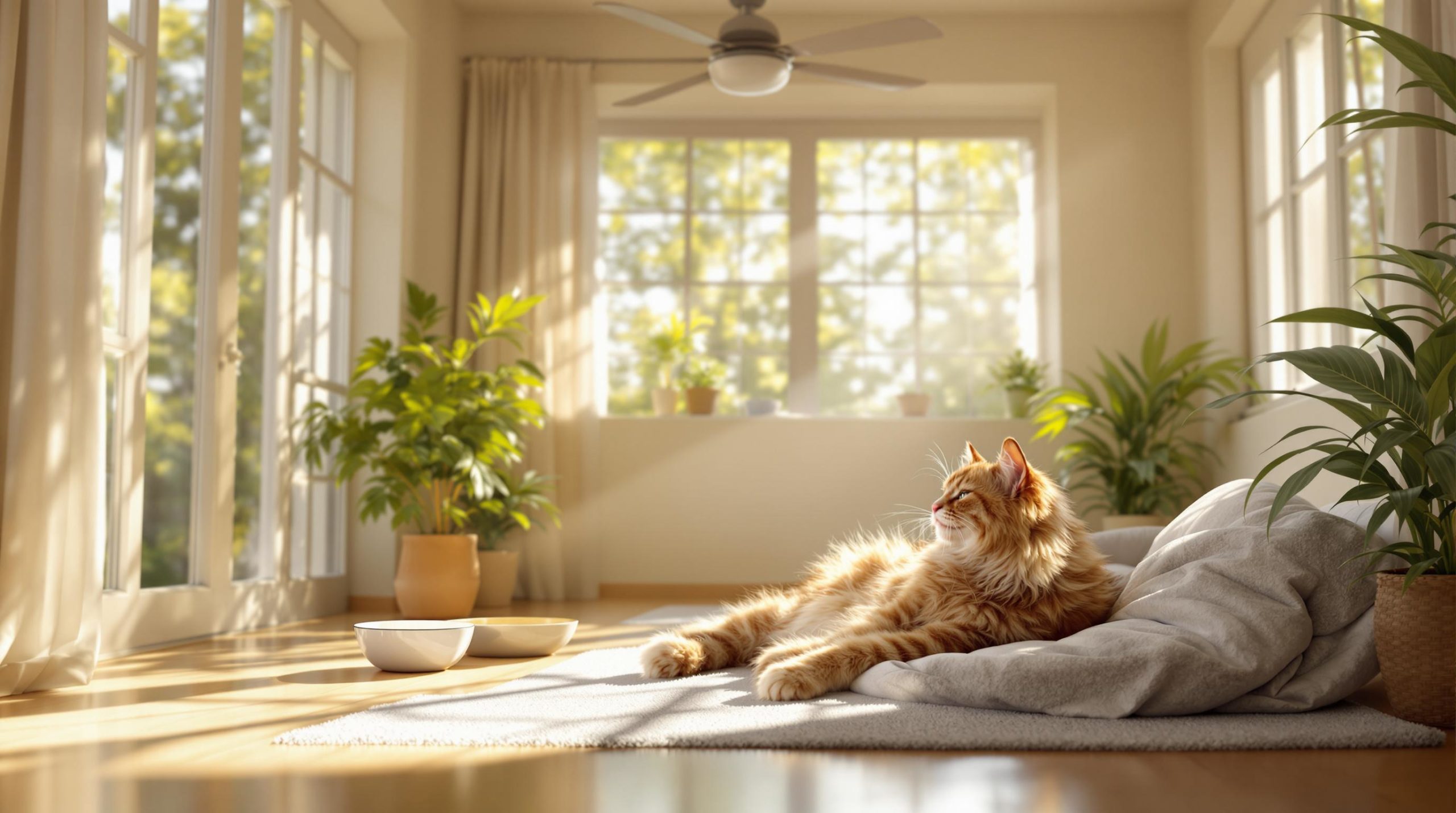 discover essential tips for keeping your maine coon cool and comfortable during hot weather. learn about the best environments, grooming techniques, and hydration methods to ensure your feline friend stays happy and healthy all summer long.