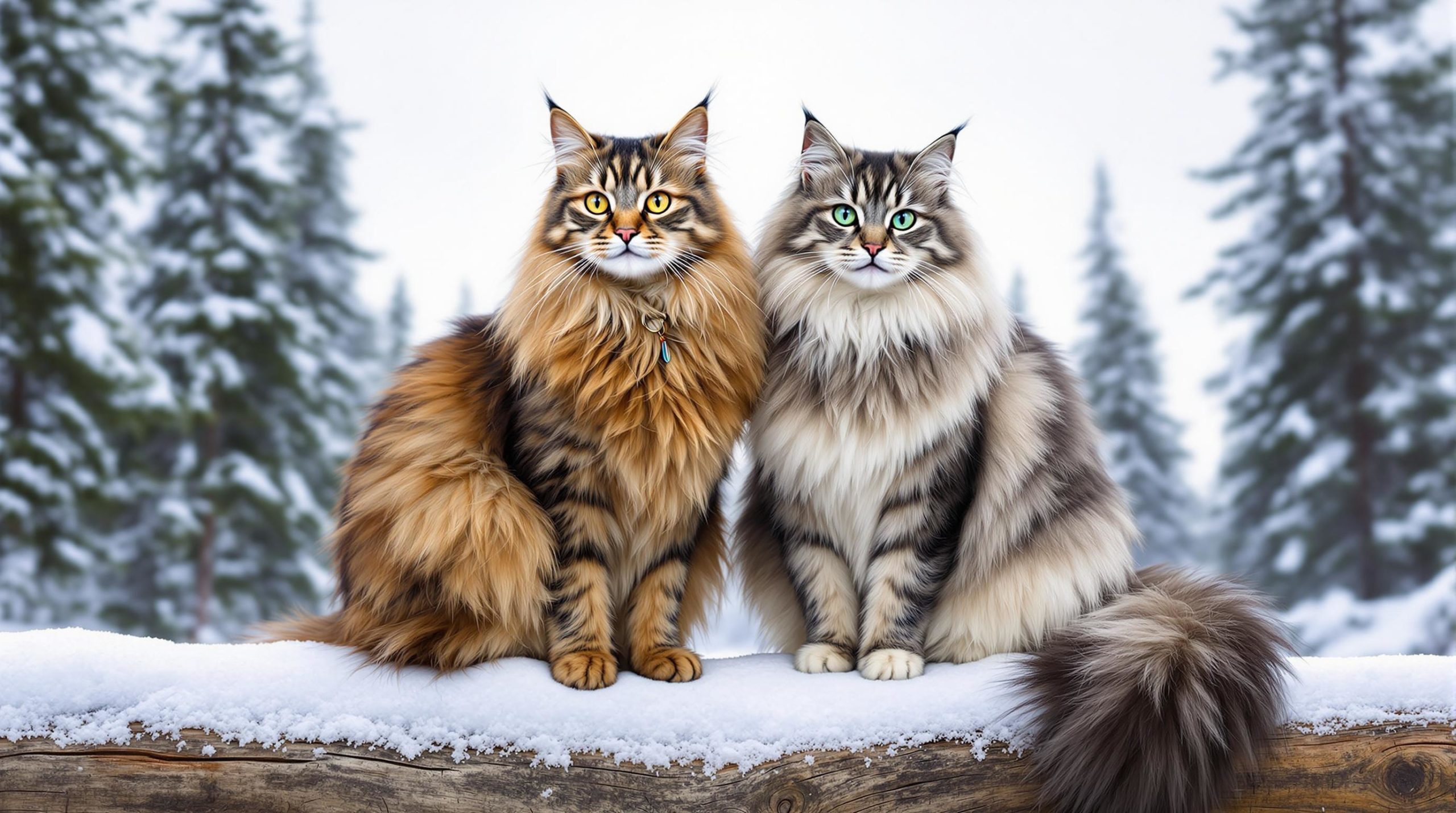 explore the fascinating size differences between maine coon and norwegian forest cats in this in-depth article. discover their unique characteristics, growth patterns, and what sets these two majestic breeds apart in the feline world.